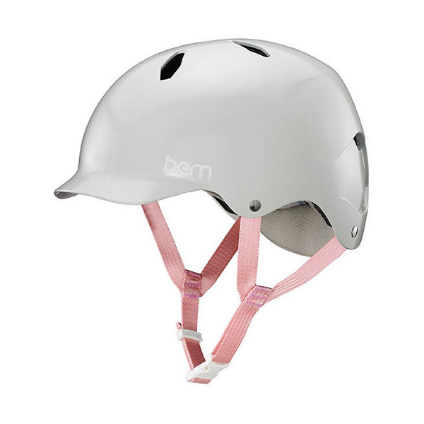 Bern Kids Bandita EPS Gloss Logo Cycling Helmet White Confetti Medium