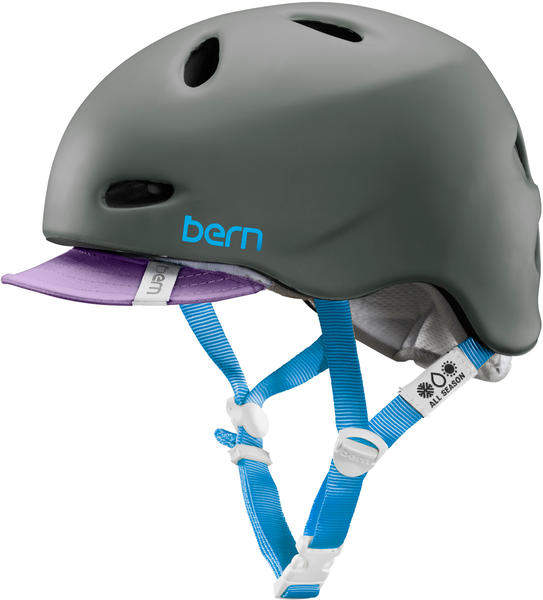 bern berkeley snowboard helmet Summer Bike and a Boa adjustment and premium knit liner make it ultra comfortable Bern Berkeley Helmet - Women's