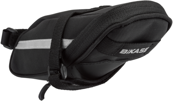 BiKASE Momentum Saddle Bag Color | Gear Capacity | Size: Black | 25-inch³ | Small