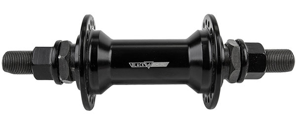 Black Ops MX-2000 BMX Front Hub Axle | Color: 14mm | Black