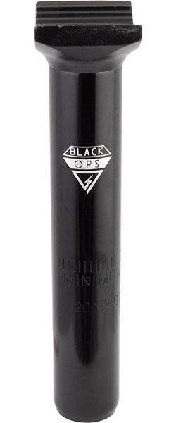 Black Ops Pivot Pro Seatpost Color | Diameter | Length | Offset: Black | 25.4mm | 135mm | 0mm