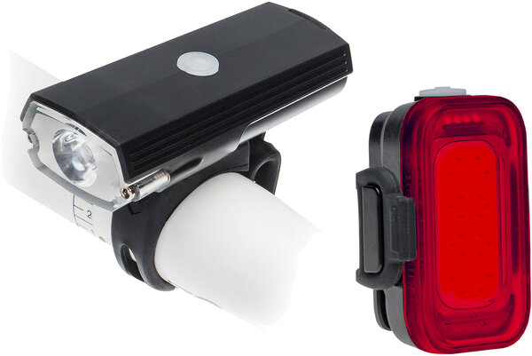 Blackburn Dayblazer 550 Front + Grid Rear Light Set