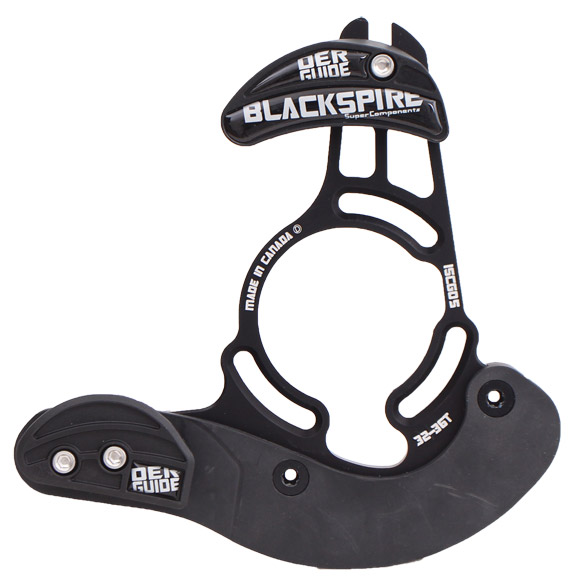 Blackspire DER Guide Chain Guide Color | Model | Size: Black | IS-05 | 32-36t