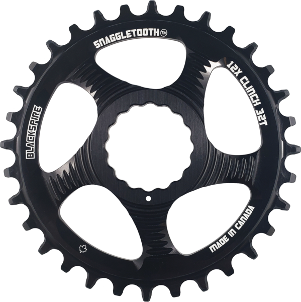 Blackspire RaceFace Cinch Narrow/Wide Snaggletooth Chainring Color: Black