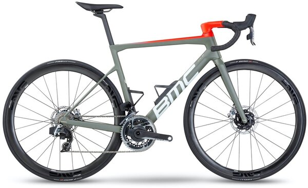 BMC Teammachine SLR01 TWO Color: Iron Grey/Neon Red
