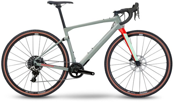 BMC URS ONE Color: Speckle Grey/Neon Red