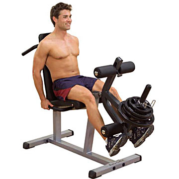 Body-Solid Seated Leg-Extension & Supine Curl