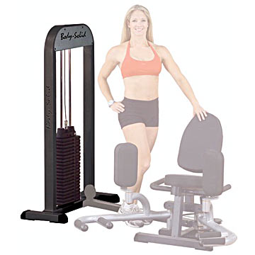 Body-Solid Free Standing 210-Pound Weight Stack