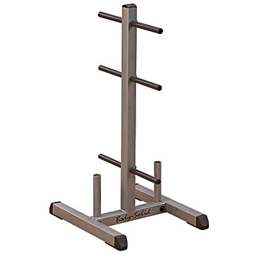 Body-Solid Standard Plate Tree & Bar Rack