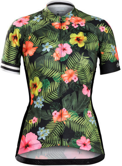 floral bike jersey