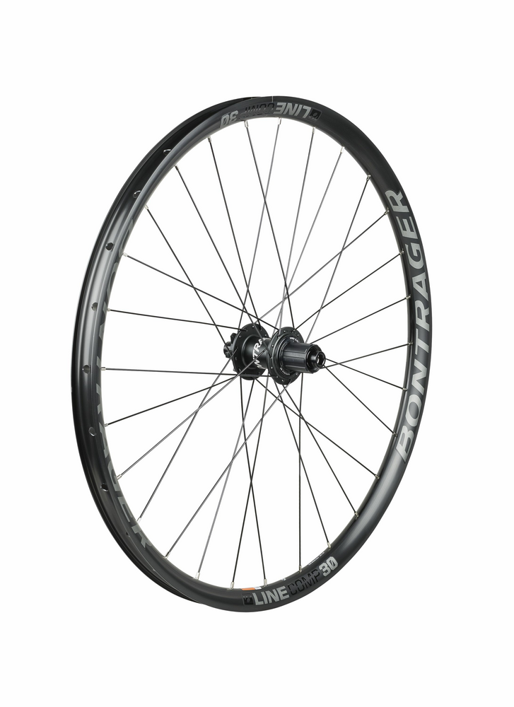 Bontrager Line Comp 30 TLR 27.5" MTB Wheel Rear Color: Black/Anthracite