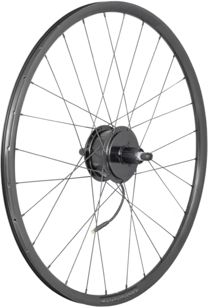 Bontrager Connection 700c Rear Wheel – 135mm, 7-8-9 Speed Freewheel, Rim Brake, Aluminum, Black