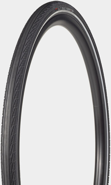 Bontrager H2 Hard-Case Lite Reflective Hybrid Tire Color: Black/Reflective