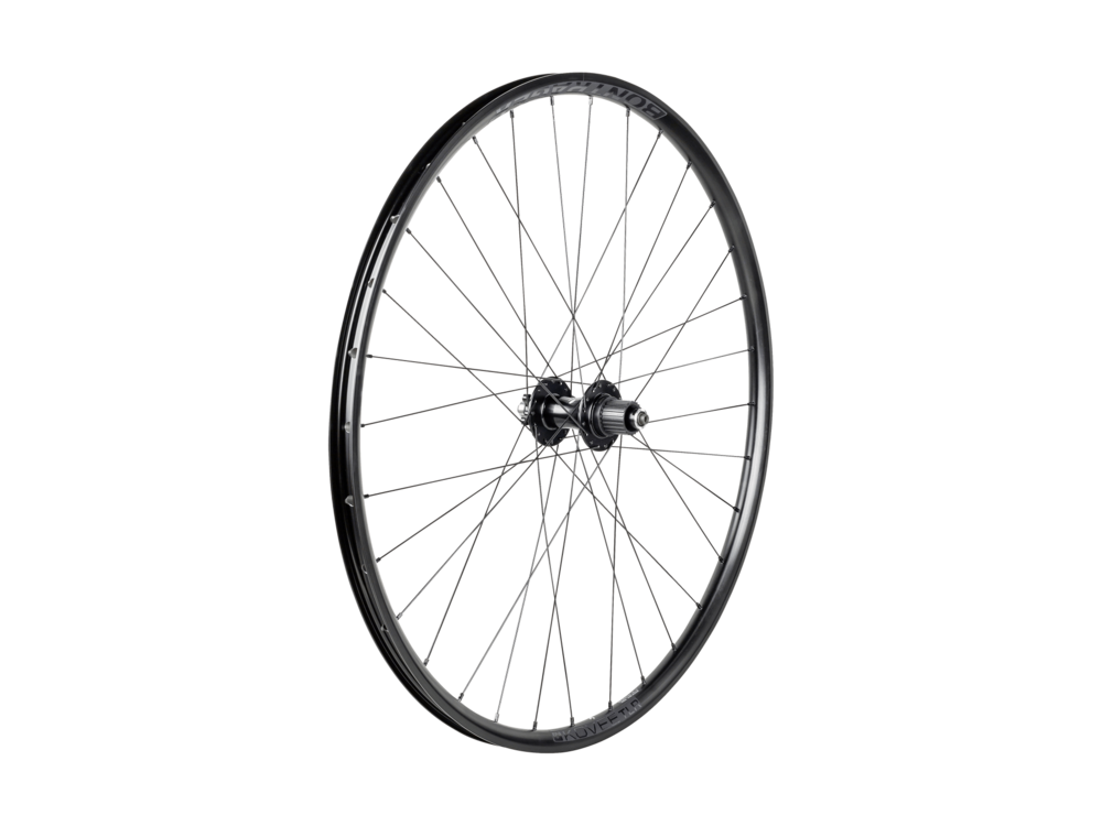 Bontrager Kovee TLR Boost141 29" 6-Bolt Disc MTB Rear Wheel, Anthracite/Black