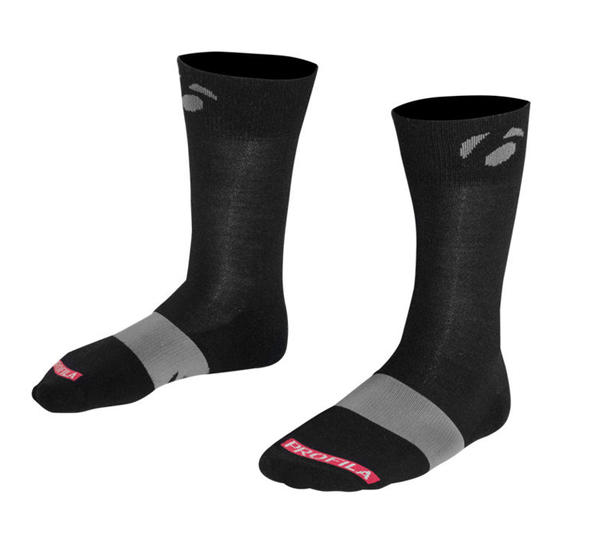 Bontrager Race 5-inch Thermal Wool Cycling Sock Color: Black