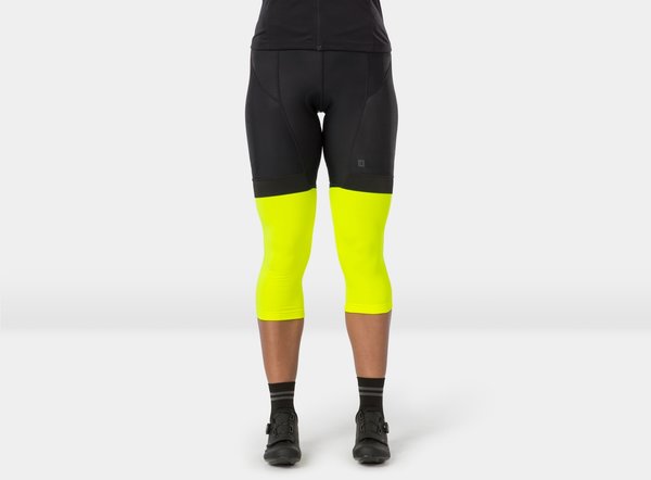 Bontrager Thermal Cycling Knee Warmer - Unisex Color: Radioactive Yellow