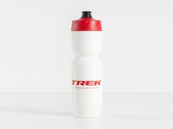 Trek Voda Water Bottle Color | Fluid Capacity: White/Red | 26-ounce