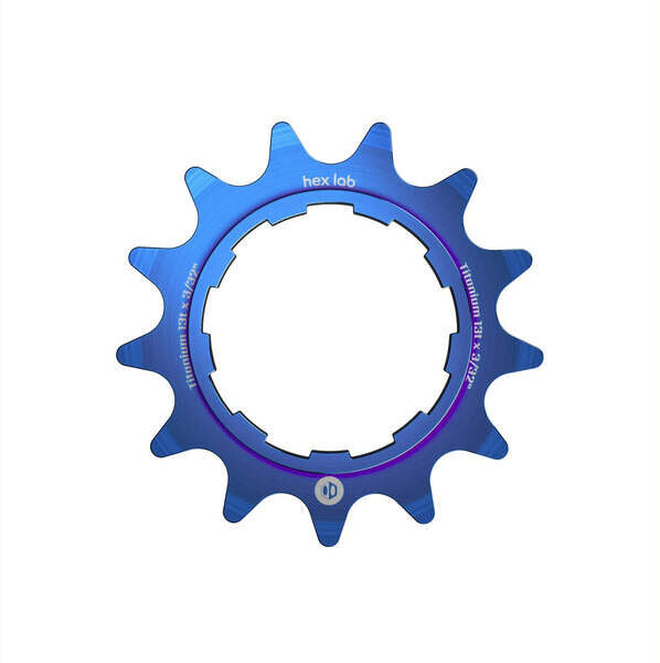 BOX Hex Lab Single Speed Titanium Cogs