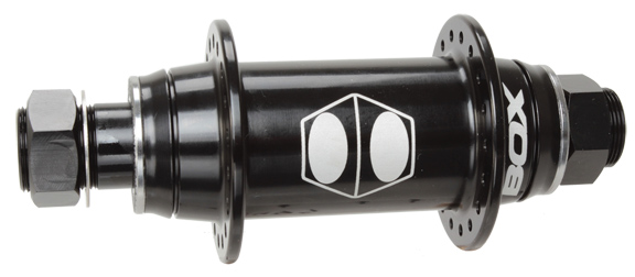 BOX Hollow Hubs Axle | Color | Model: 20x100 nutted | Black | Front