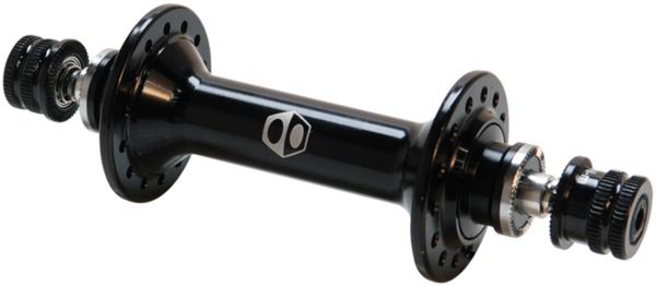 Mozzo Anteriore Box Three PRO 36 Fori - Alluminio Forgiato, Asse Da 10 Mm, Cuscinetti Sigillati, Nero