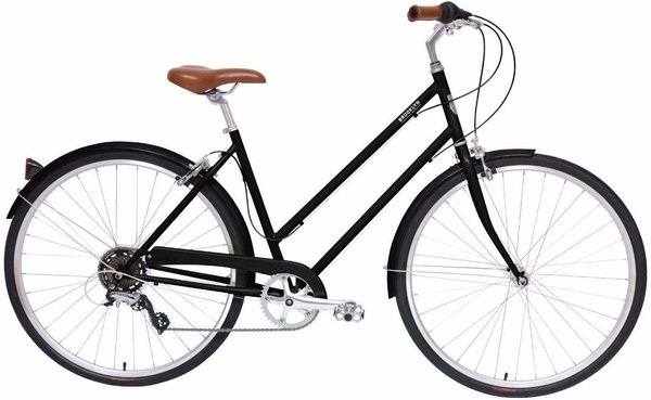 Brooklyn Bicycle Co. Franklin 7 Speed Color: Gloss Black