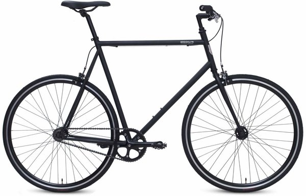 Brooklyn Bicycle Co. Wythe Fixie Bike Color: Matte Black 