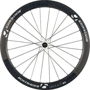 Bontrager Aeolus 5 D3 Rear Wheel (Clincher) shimano 11 DEMO, w/tire & tube, one at this price 