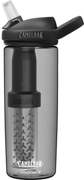 CamelBak Eddy + filtered by LifeStraw, 20oz Bottle with Tritan Renew Color: Charcoal