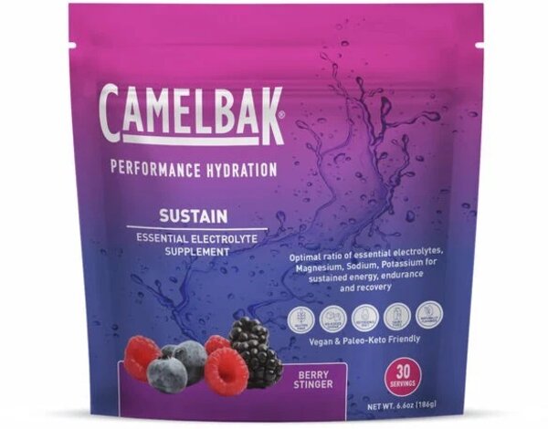 CamelBak Sustain Electrolytes Flavor | Size: Berry Stinger | 30-Serving