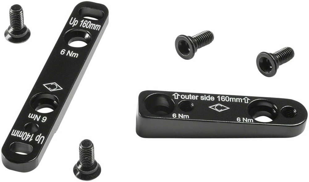 Campagnolo Campagnolo Flat Mount Disc Brake Adaptor - Front, 140/160mm