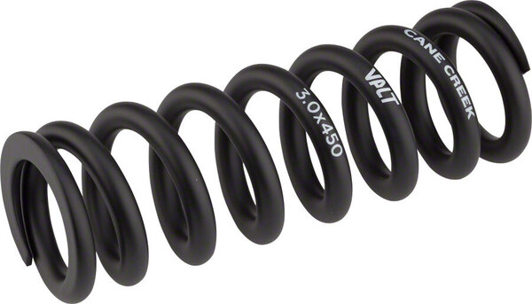 Cane Creek Cane Creek VALT Lightweight Steel Spring for Coil Shock, 3.00"/76mm x 450lbs, Black Cane Creek Cane Creek VALT Lightweight Steel Spring for Coil Shock, 3.00"/76mm x 450lbs, Black