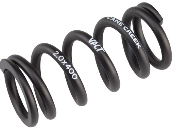 Cane Creek Cane Creek VALT Lightweight Steel Spring for Coil Shock, 3.00"/76mm x 500lbs, Black