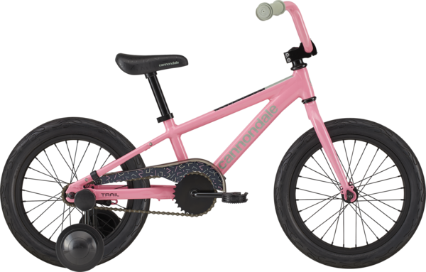Cannondale Kids Trail Single-Speed 16-inch Color: Pink Flamingo