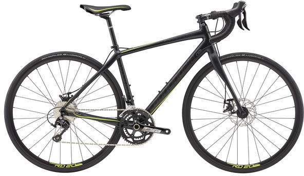 cannondale matte black road bike