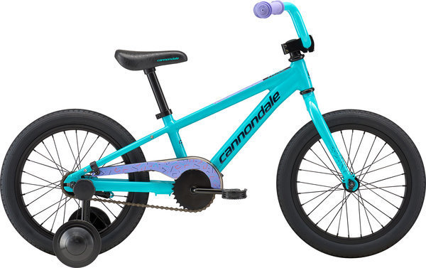 Cannondale Trail 16 Single-Speed Girl's Color: Turqoise