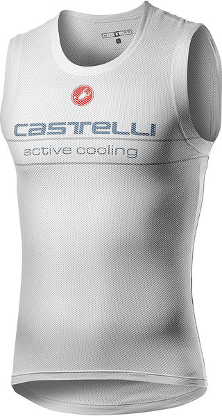 Castelli Active Cooling Sleeveless Color: Silver Gray