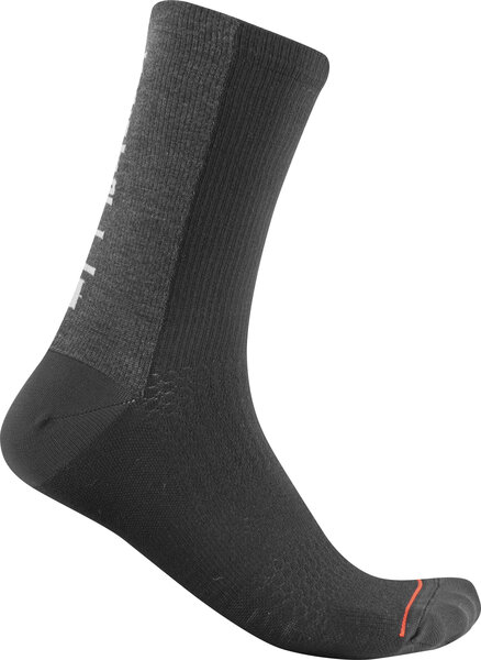 Castelli Bandito Wool 18 Sock Color: Black