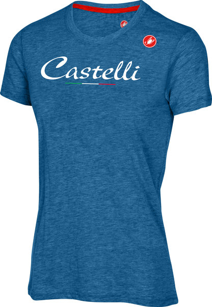 Castelli Classic W T-shirt Color: Melange Blue
