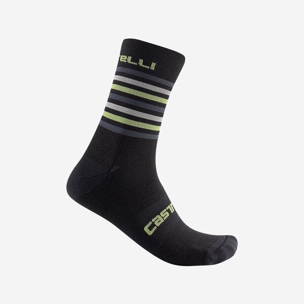 Castelli Gregge 15 Sock Color: Black/Dark Gray