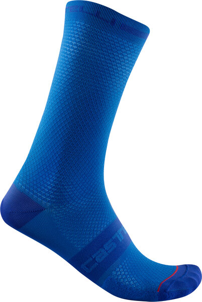 Castelli Superleggera T 18 Sock Color: Azzurro Italia
