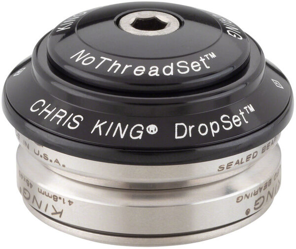 Chris King DropSet 4 - Steel Color: Black