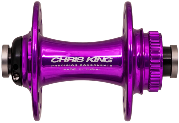 Chris King R45D Centerlock Front - Ceramic Color: 3D Violet