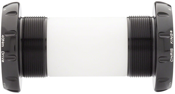 Chris King ThreadFit 30 Bottom Bracket with Fit Kit 3 Color | Model | Spindle | Width: Black | English | 30mm | 68 – 73mm