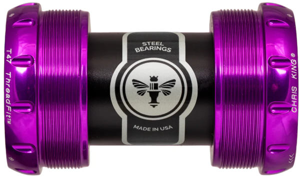 Chris King ThreadFit T47 30x - Steel Color: 3D Violet