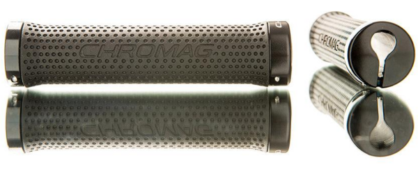 Chromag Basis Grips Color: Black/Black