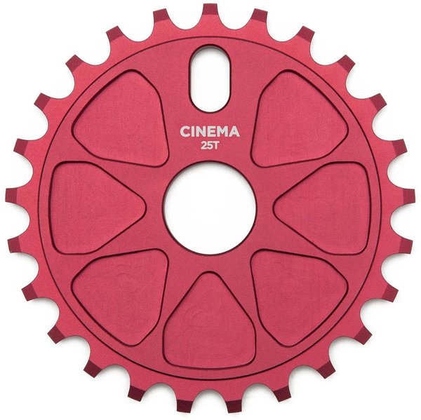 Cinema BMX Rock Sprocket Color: Red