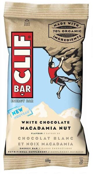 Clif Clif Bar Flavor | Size: White Chocolate Macadamia | Single Serving 12-pack