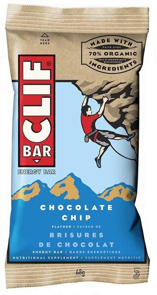 Clif Clif Bar Flavor | Size: Chocolate Chip | Single Serving 12-pack