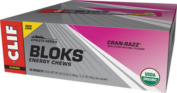 Clif Clif Bloks Flavor | Size: Cran-Razz | 18-pack