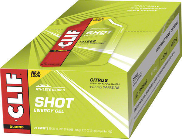 Clif Clif Shot Energy Gel Flavor | Size: Citrus (w/25mg caffeine) | 24-pack